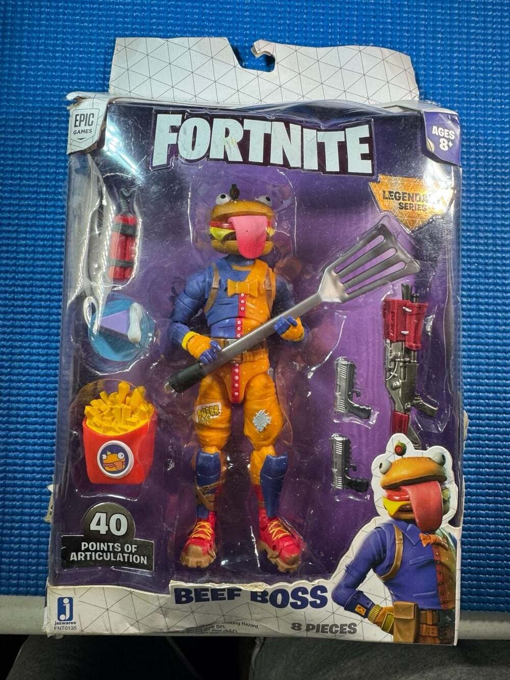 Fortnite Beef Boss Legendary Series Action Figure 6 Inch